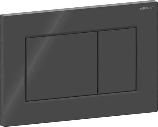 Geberit Sigma01 ovládacie tlačidlo plast čierna lesk 115.660.DW.1