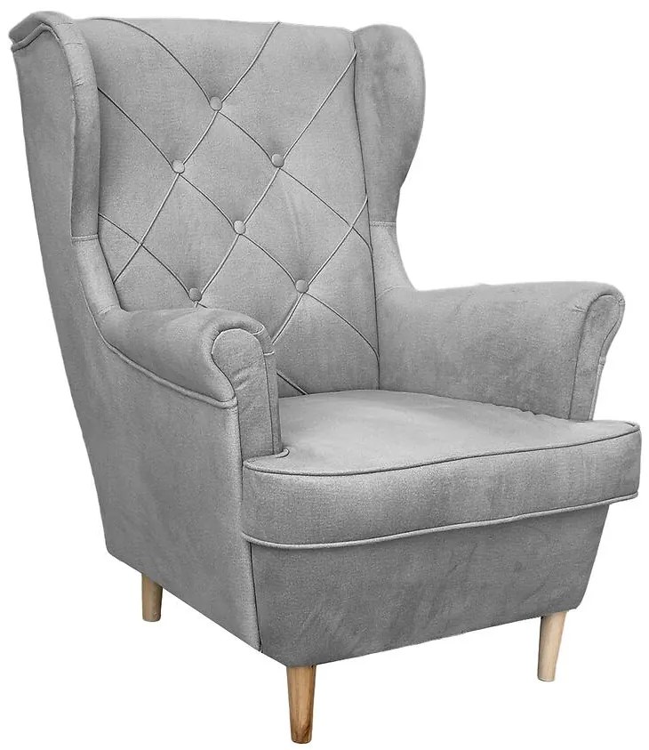 Kreslo Kingston BIS Kameleon 85 00/1, sivé