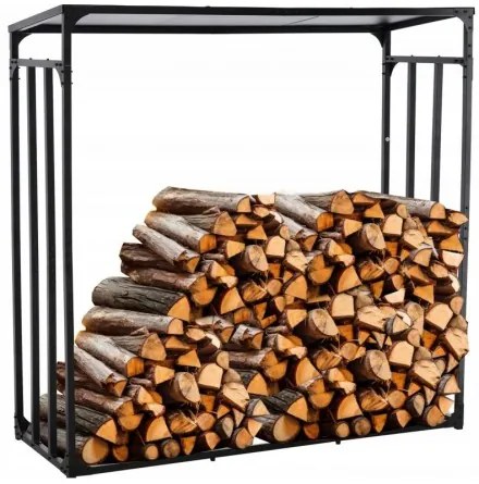 Sammer Kovový stojan so strieškou na palivové drevo GWI6332