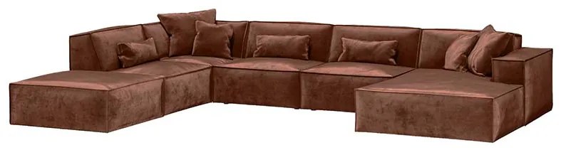 PROXIMA.store - Modulárny gauč GAREDO MAX DRUH LÁTKY: MAGIC VELVET - 2202