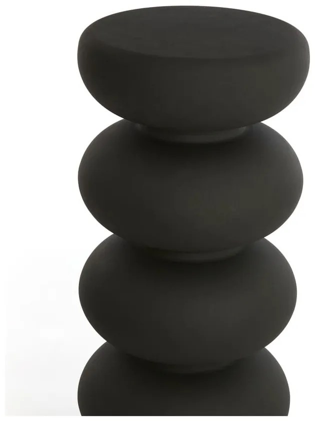 Kovový okrúhly odkladací stolík ø 35 cm Kobodo – Light &amp; Living