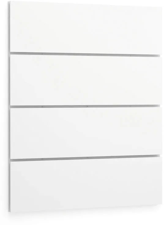 Nástenný panel LAYERS, 1200 x 54 x 1486 mm, biela