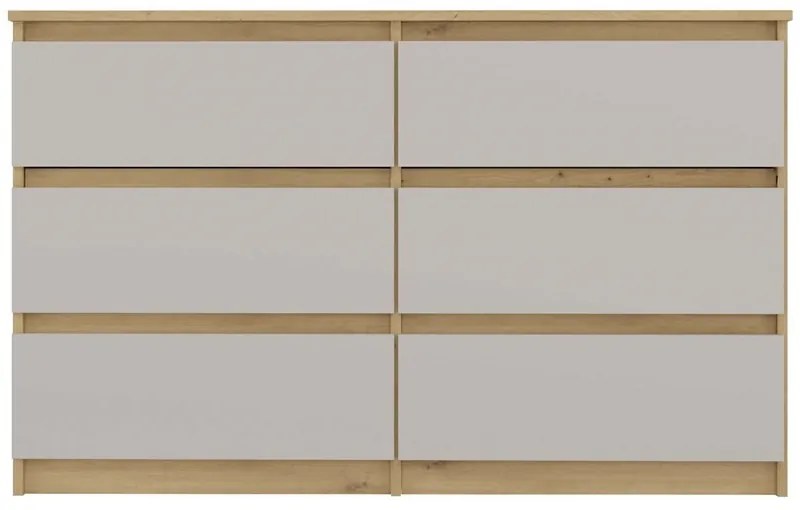 Komoda Malwa M6 120 cm dub artisan/kašmír
