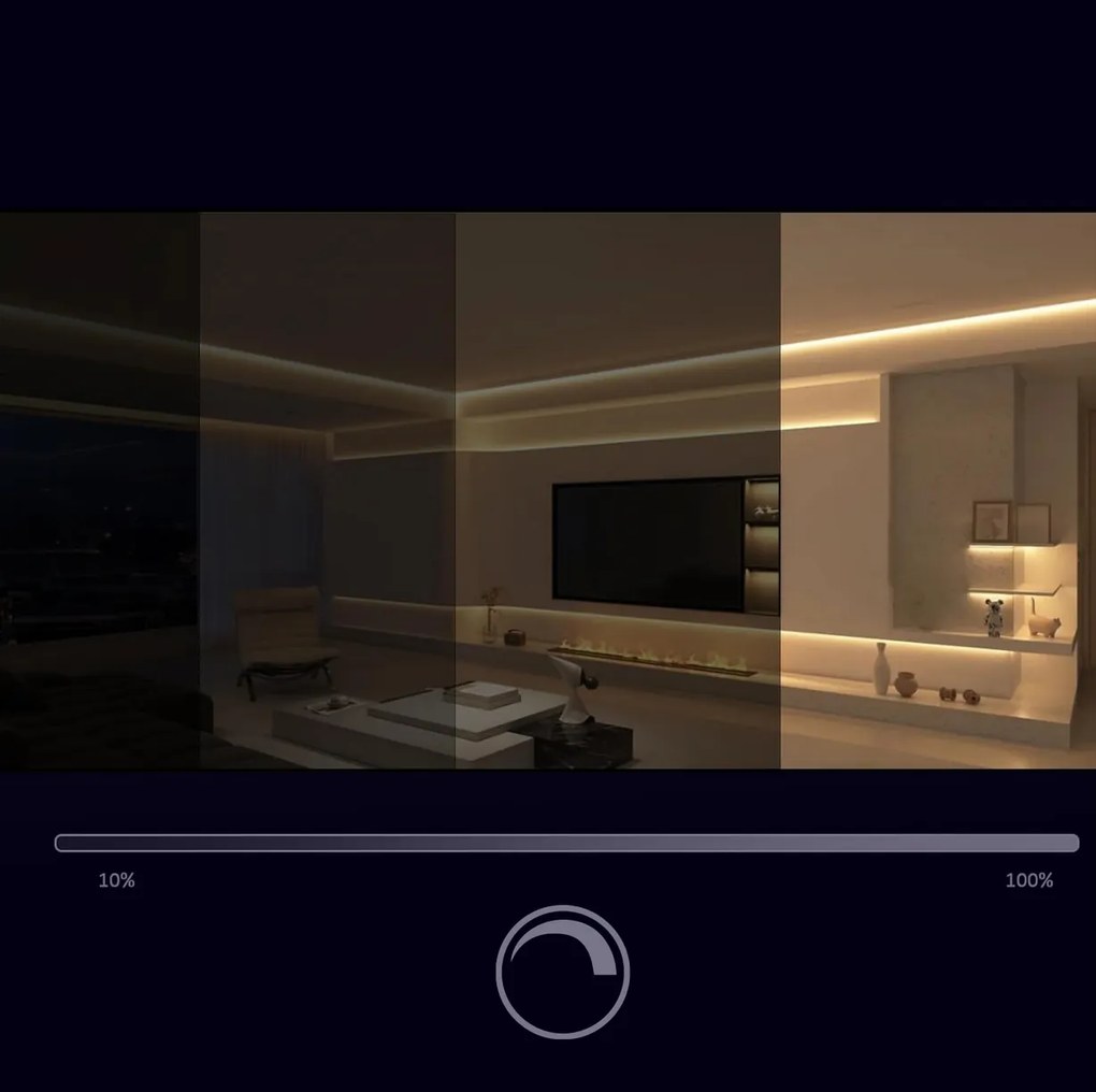 BERGE LED pásik COB Neon 12V - 480D - 9W/m - IP67 - 990lm - 5m - studená farba