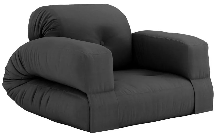 Rozkladacie kreslo Karup Design Hippo Dark Grey