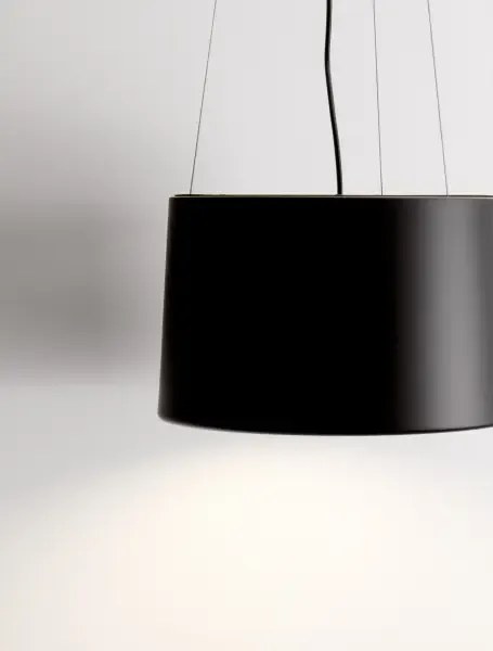 LED čierne moderné svietidlo Atil