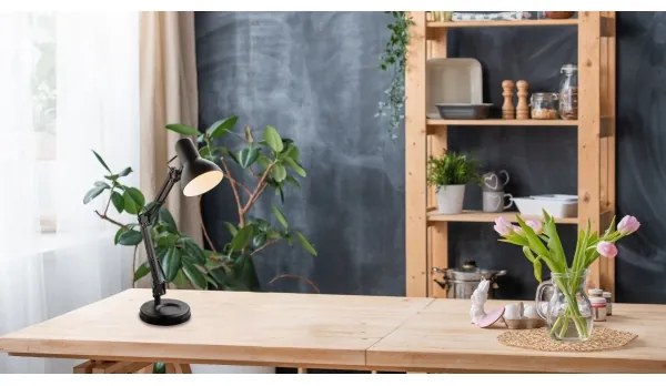 GLOBO 24880 - Stolná lampa FAMOUS 1xE27/40W/230V