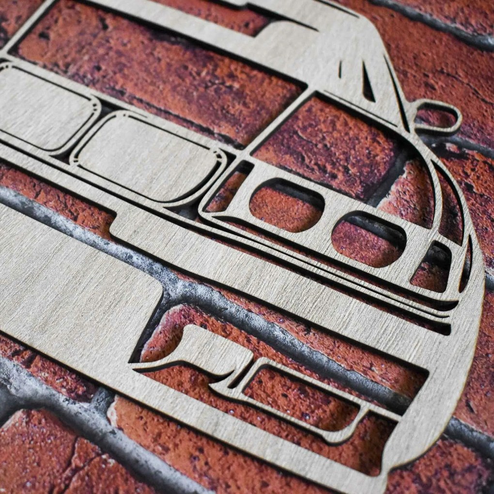 DUBLEZ | Drevený obraz na stenu - BMW E36