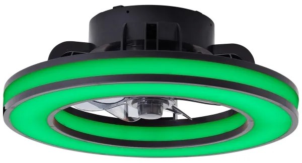 Brilliant - LED RGBW Stmievateľný stropný ventilátor MONDELLO LED/26W/230V + DO