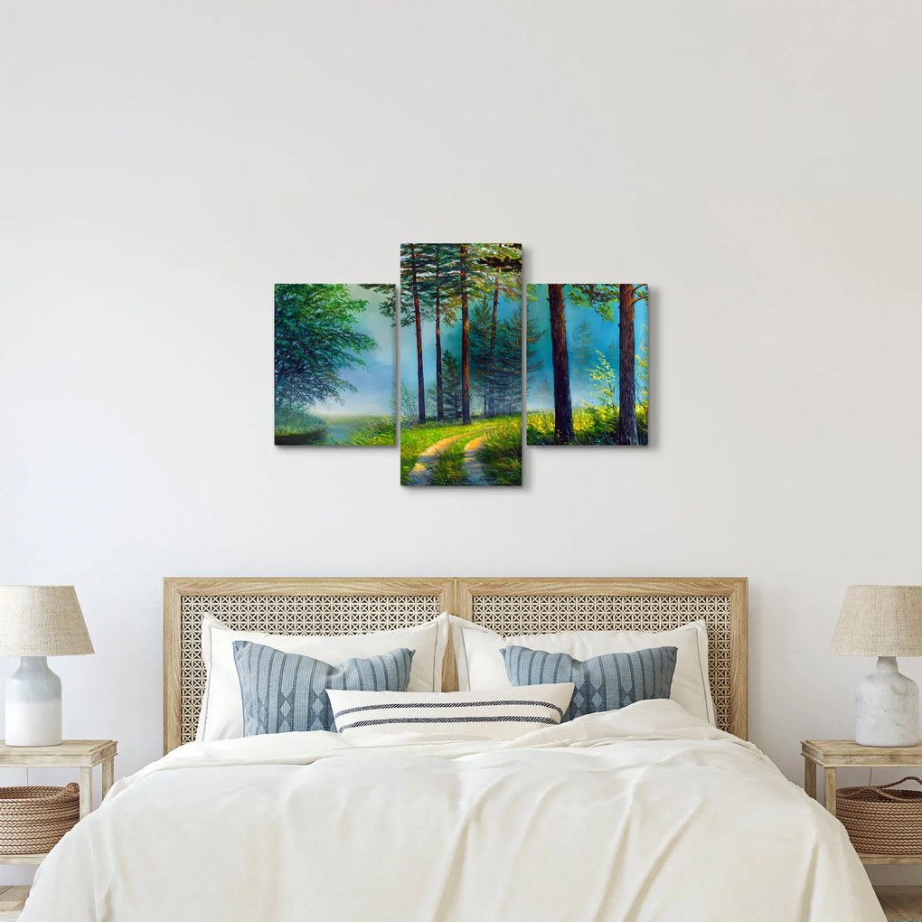 Obraz - Olejomaľba krajiny (90x60 cm)