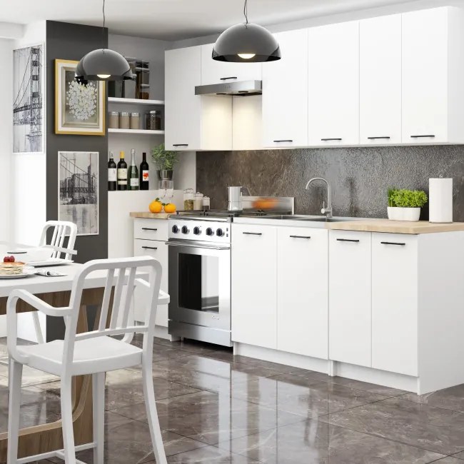 Horná kuchynská skrinka OLIWIA W40 H720 biela