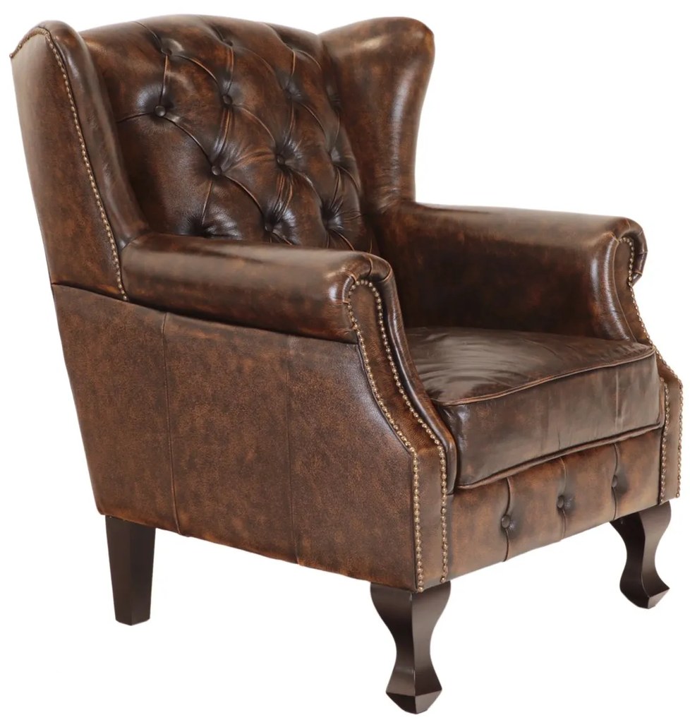 furniture-nabytek.cz - Kreslo Aberdeen z pravej hovädzej kože