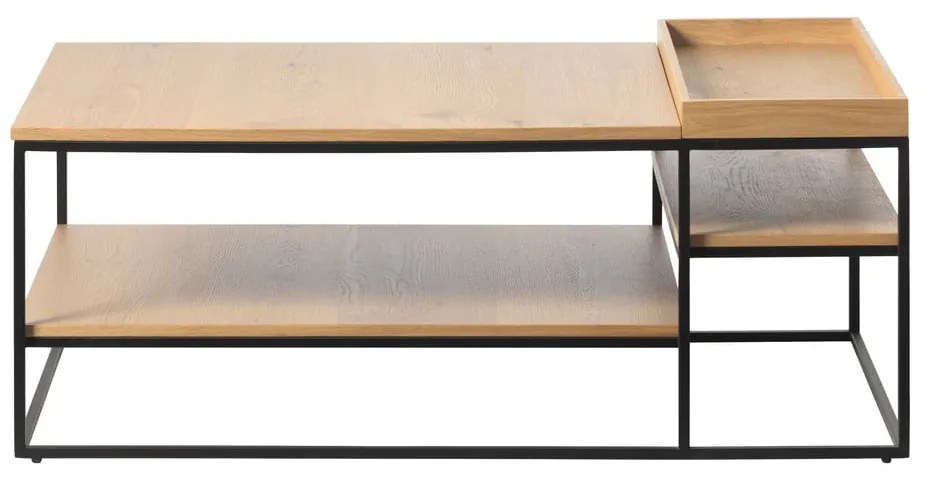 Konferenčný stolík v prírodnej farbe 70x120 cm Rivoli – Unique Furniture