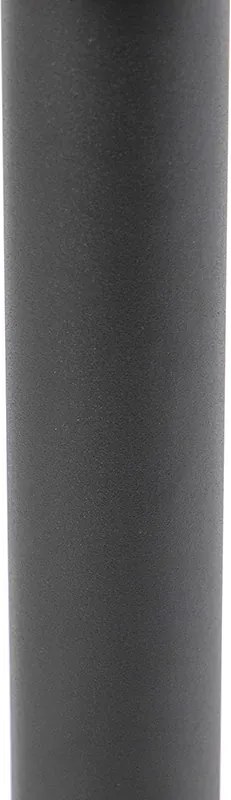 Inteligentná vonkajšia lampa čierna 50 cm IP44 vrátane Wifi ST64 - Gleam