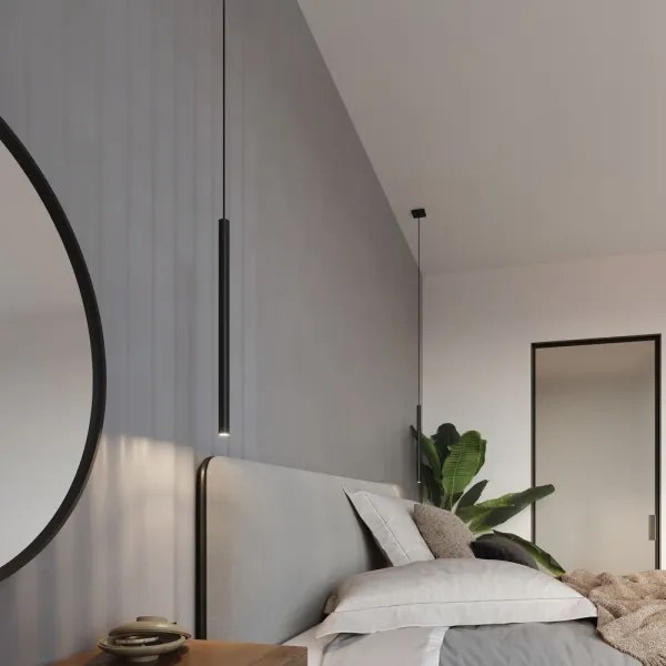 Sollux SL.0469 - Luster na lanku PASTELO 1 1xG9/8W/230V čierna