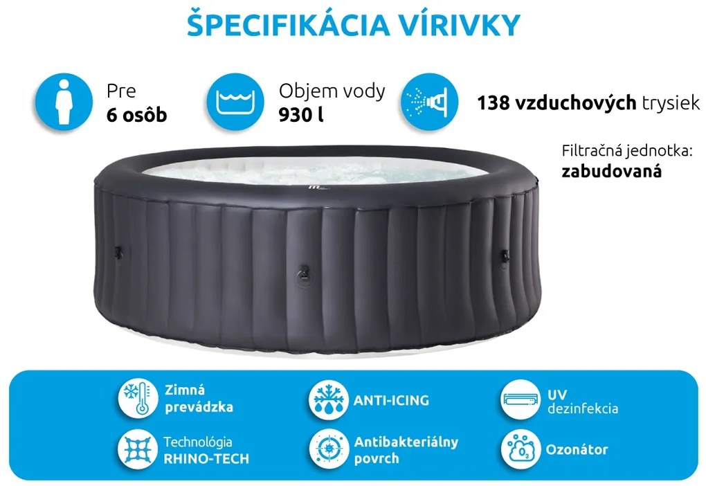 Marimex Vírivý bazén MSPA Rimba U-RB061 11400252