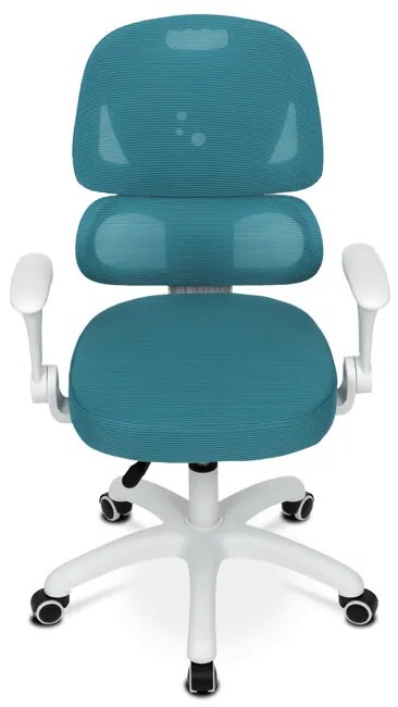 Autronic BONTEC Detská stolička, výškovo nastaviteľná, modrá sieťovina, KA-K1063 BLUE Farba: Modrá