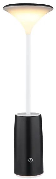 Globo 21020B - LED Stmievateľná stolná lampa QUIRIN LED/1,2W/3,7V 3000K čierna