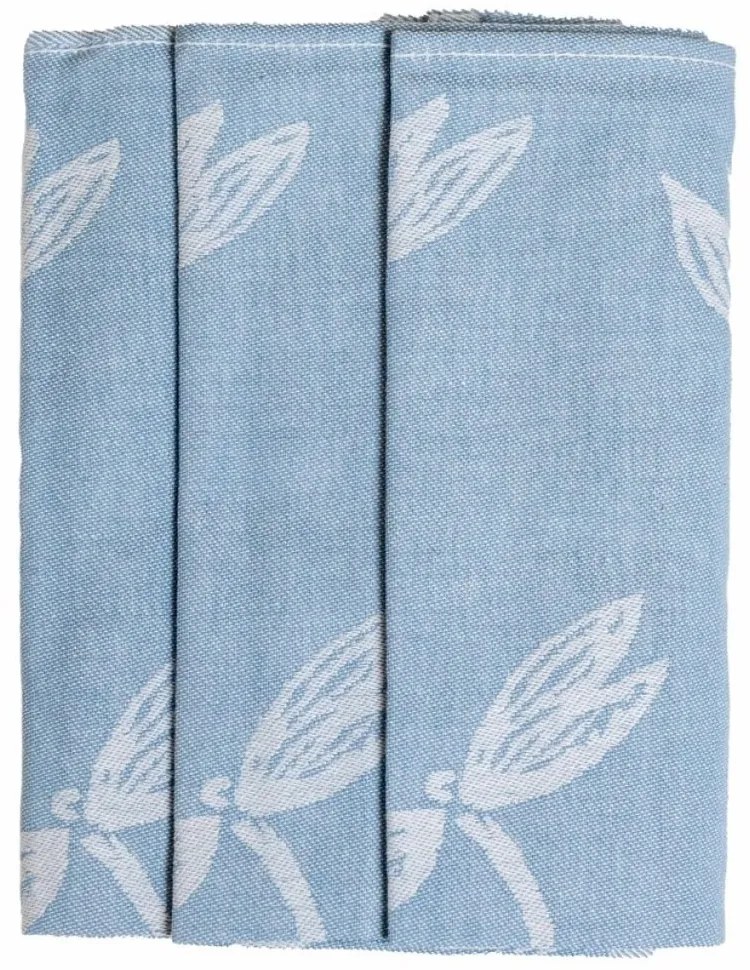 Polášek Utierka Egypt s motívom – 3 ks - č. 95 | Šedá / biela