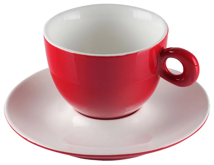Podšálka na kávu/čaj červená 15 cm - RGB - 451471
