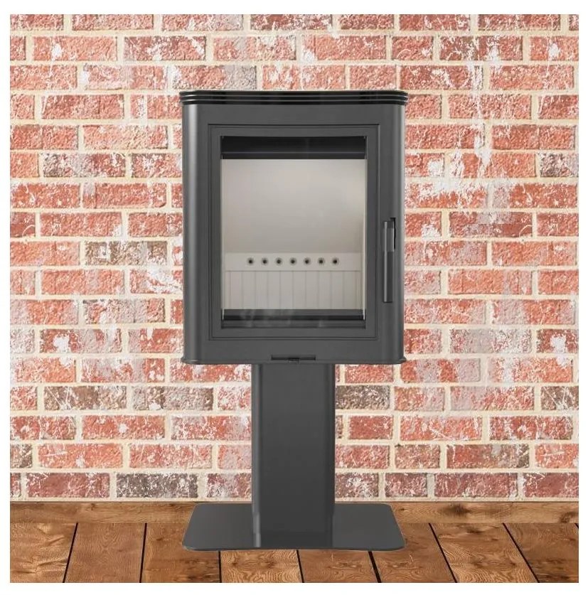 Kratki KOZA/K5/S/N - Krbové oceľové kachle KOZA/K5/S/N 7kW 150mm