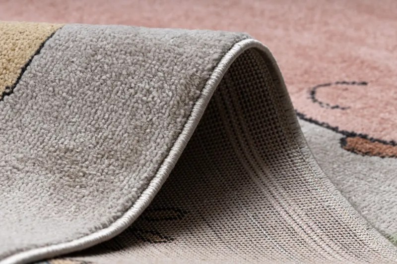 Dywany Łuszczów, Detský kusový koberec Fun Forester beige, 200x290, viacfarebná, detská izba