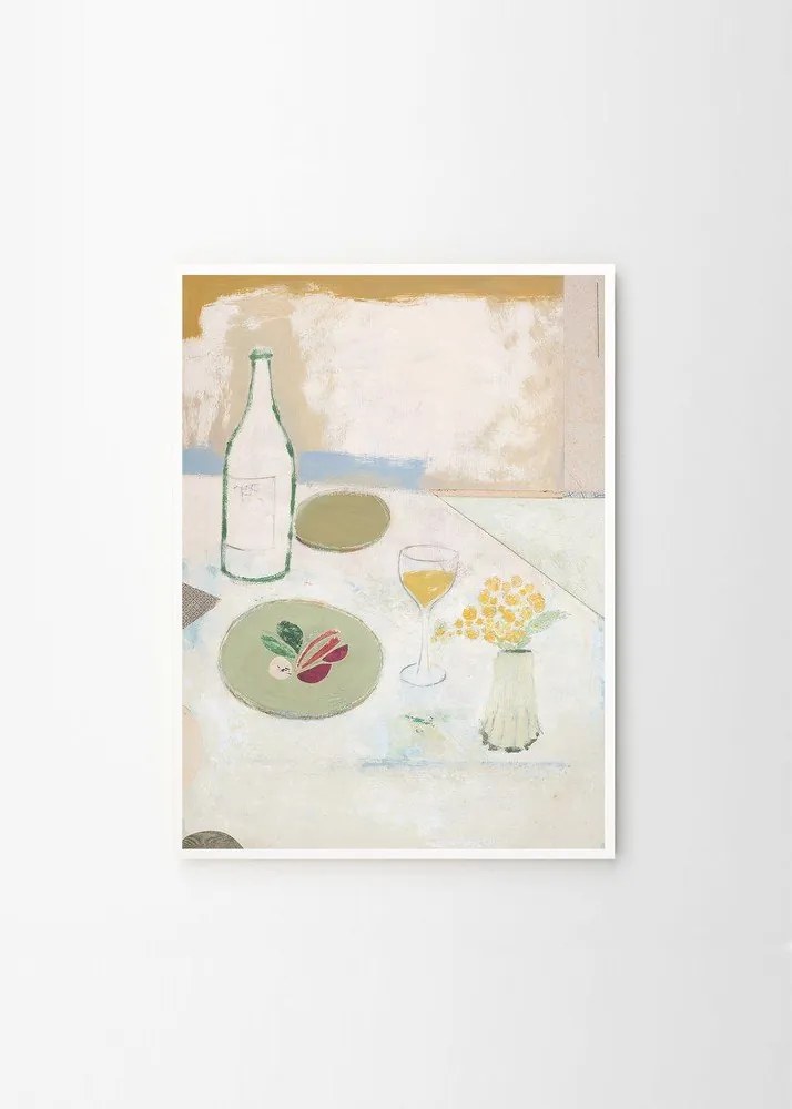 Plagát 30x40 cm Fleurs Jaunes – Max Ososki – The Poster Club