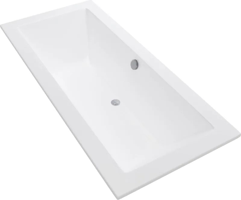 Mexen Cube obdĺžniková vaňa 180 x 90 cm, biela - 55051809000