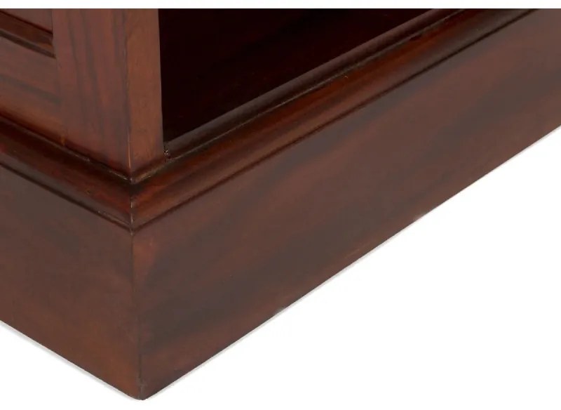 furniture-nabytek.cz - Masívny príborník Cambridge I z mahagónu, lakovaný, hnedý