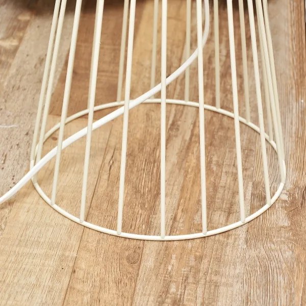 Stojacia lampa MERCURE 1xE27/15W/230V krémová