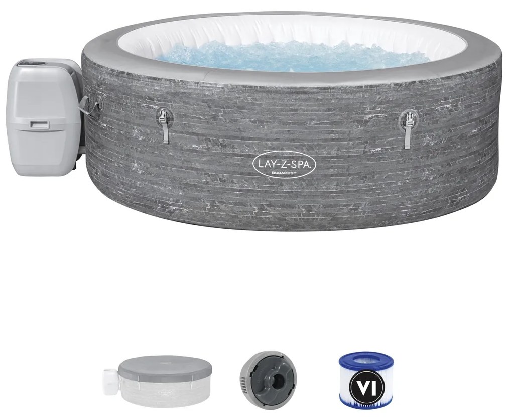 RAMIZ Vírivka Lay-Z-Spa Budapest Jacuzzi BESTWAY - 60179