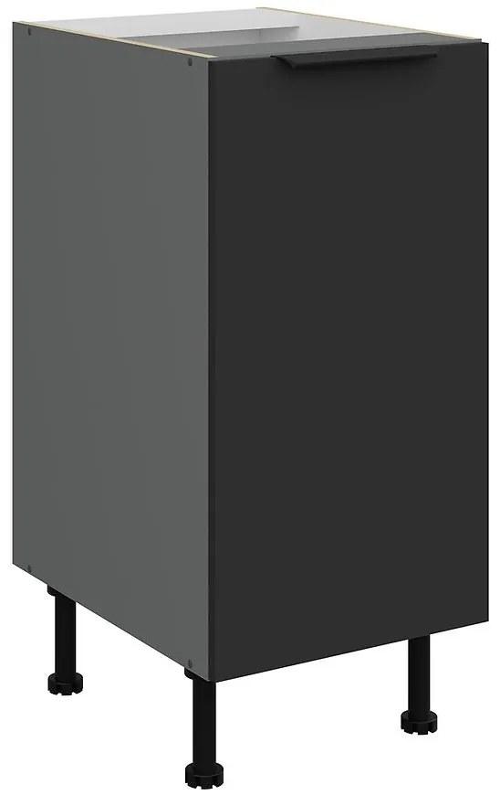 Kuchynská skrinka Aria-Bl/Ant Anti Fingerprint 40d 1f Bb