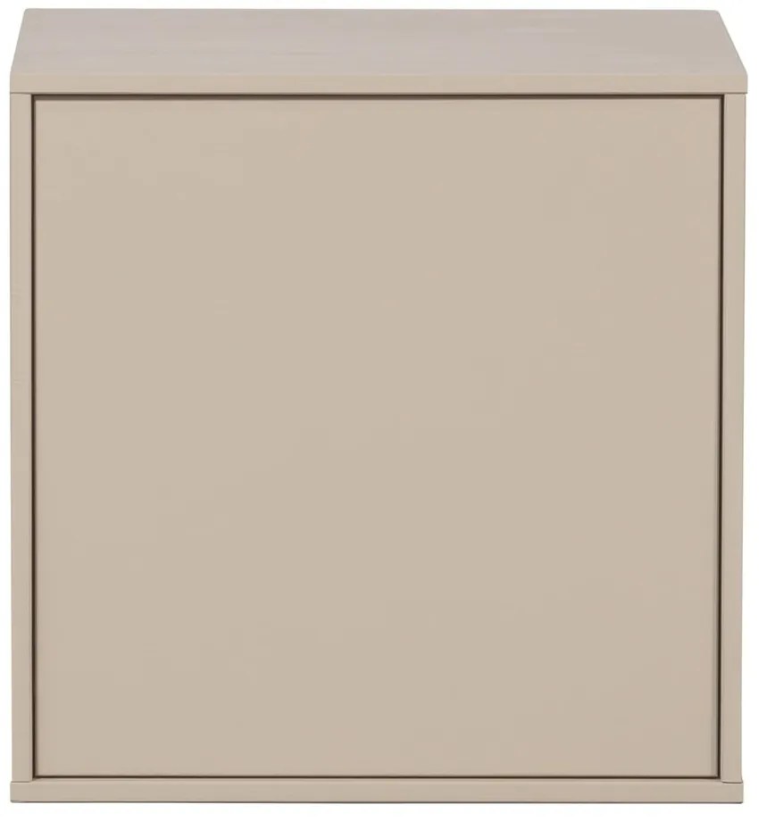 Krémová modulárna skriňa z borovicového dreva 50x50 cm Daily – vtwonen