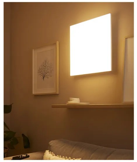 Livarno home Stropné LED svietidlo (štvorec)  (100365443)