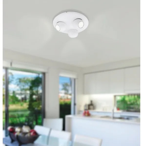 Eglo 93169 - LED Bodové svietidlo NORBELLO 3 3xGU10/5W/230V