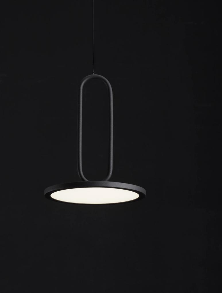 Novaluce LED luster Gea 2 Farba: Čierna, Teplota svetla: 3000K, Verzia: 13