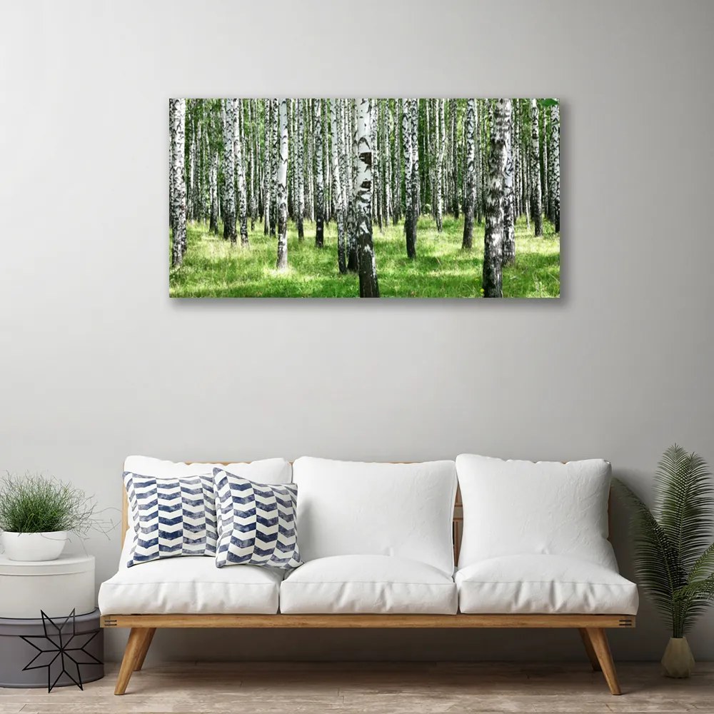 Obraz Canvas Les tráva rastlina príroda 140x70 cm