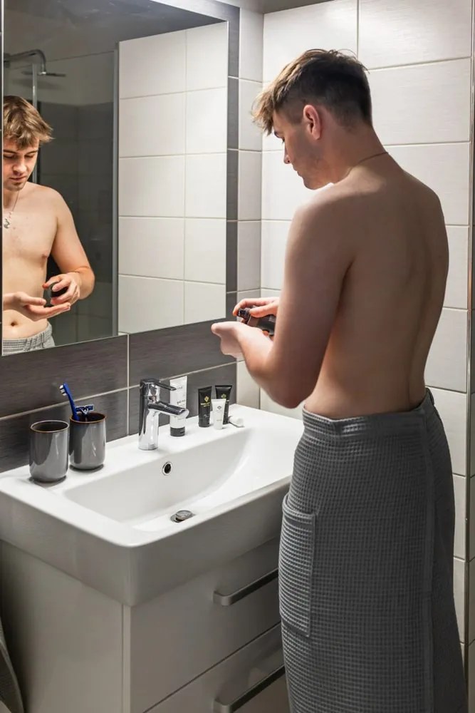 Polášek Pánsky saunový kilt - Smotanová | 150 x 70 cm