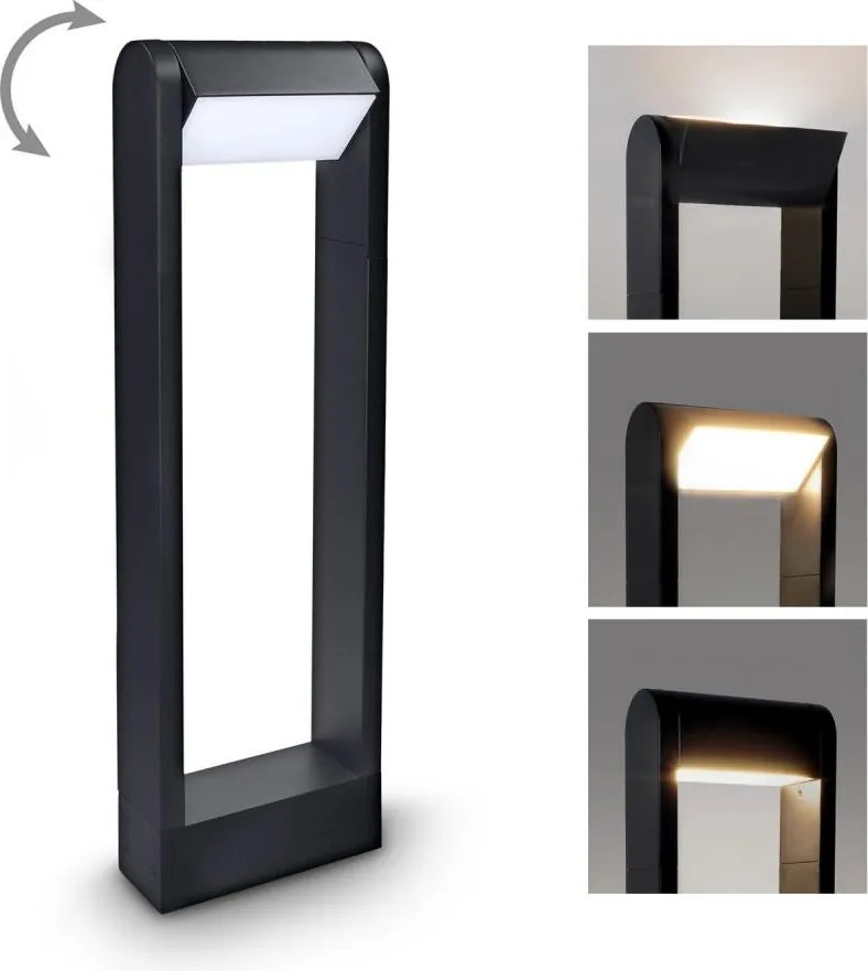 Brilagi - LED Vonkajšia lampa CROTONE LED/7W/230V IP54 50 cm