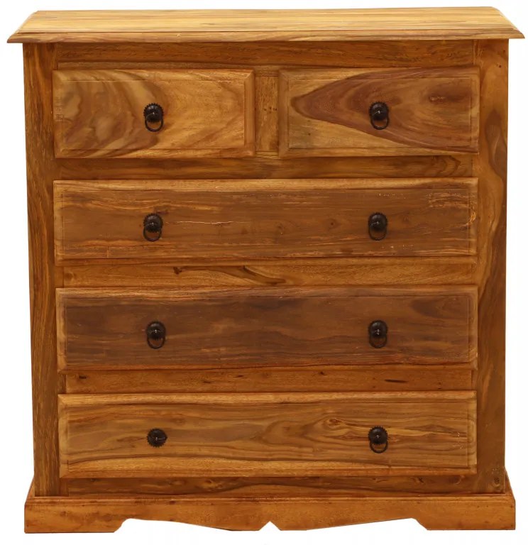 Komoda Jali 90x90x45 z indického masívu palisander Natural