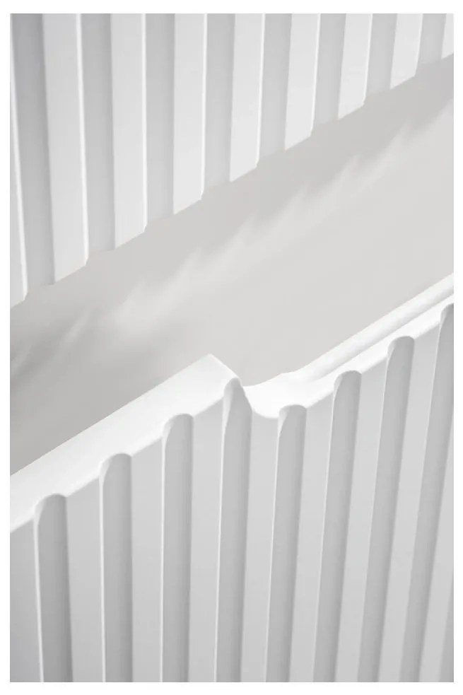 Závěsná skříňka s košem na prádlo Nova White 40 cm bílá