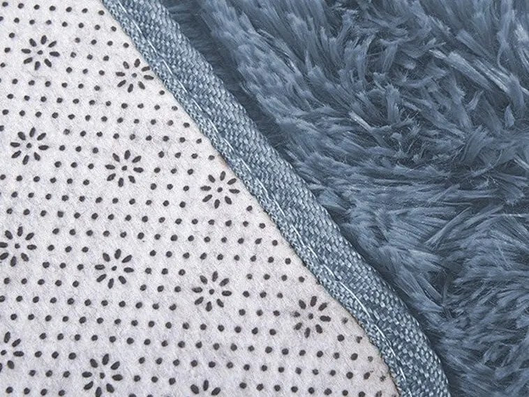 TZ Sivý obdĺžnikový shaggy koberec Lana Rozmer: 250x350 cm