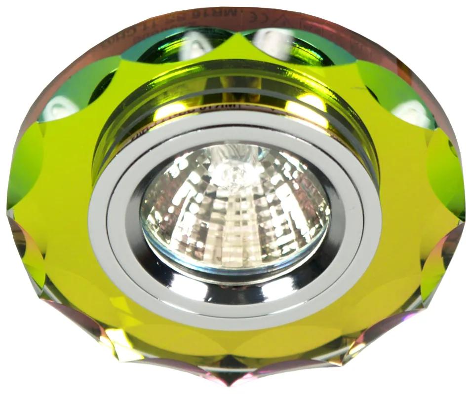 CLX Stropné moderné podhľadové osvetlenie KYROS, 1xMR16, 50W, 9,5cm, okrúhle, rôznofarebné