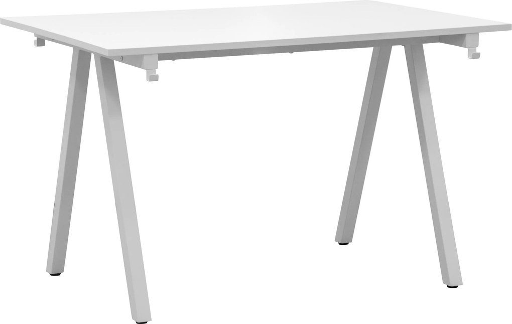 XXXLutz PÍSACÍ STÔL, biela, 120/80/75 cm Carryhome - Kancelárske stoly - 002798029701