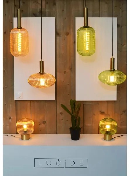Lucide 45386/20/33 - Luster na lanku MALOTO 1xE27/40W/230V pr. 20 cm zelená
