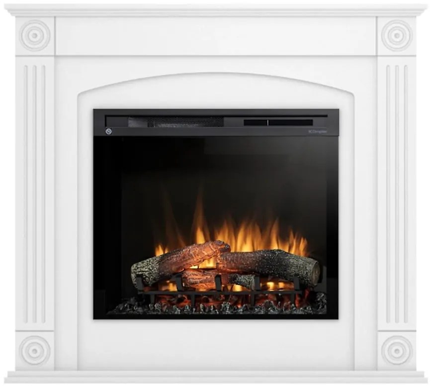 Elektrický krb Atrato 28 biela
