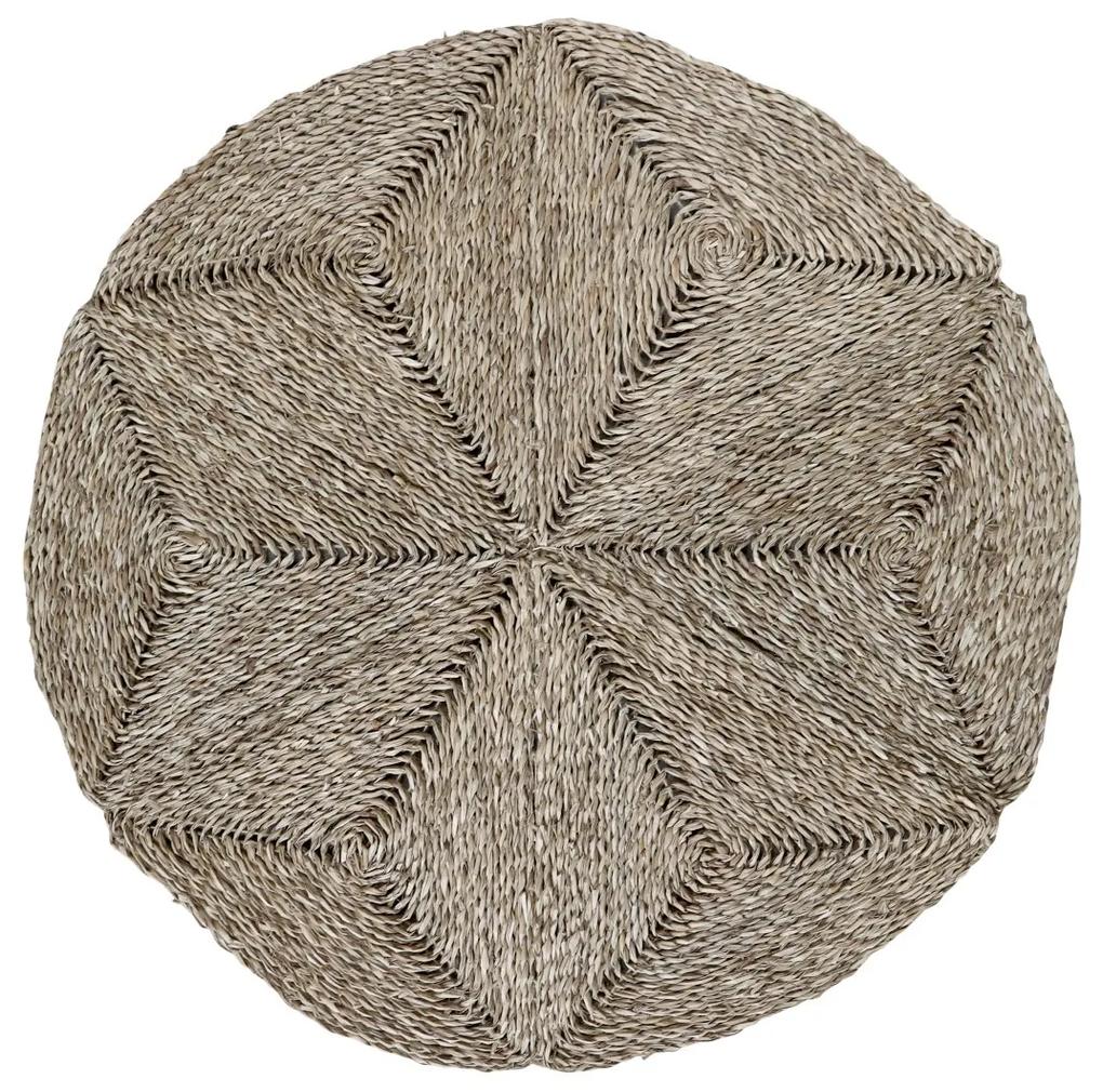 Okrúhly koberec z morskej trávy Braide - Ø 90cm