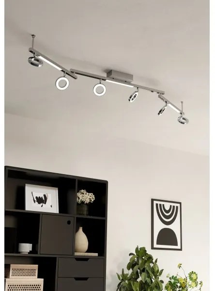 Eglo 96183 - Bodové svietidlo CARDILLIO 1 6xLED/3,2W + 3xLED/3,3/230V