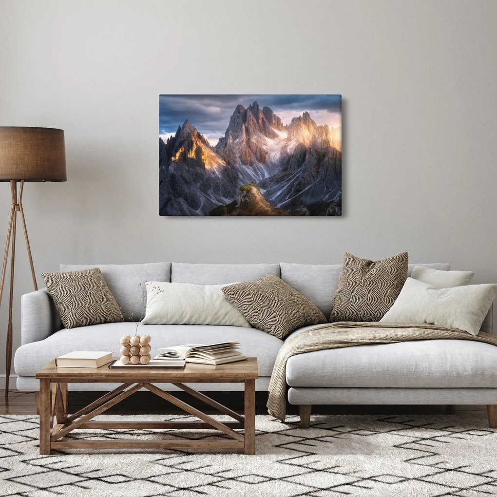 Obraz - Horská panoráma (90x60 cm)
