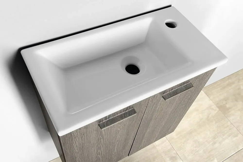 Aqualine Aqualine, ZUNO 50 nábytkové umývadlo 50x25cm, biela, 9050